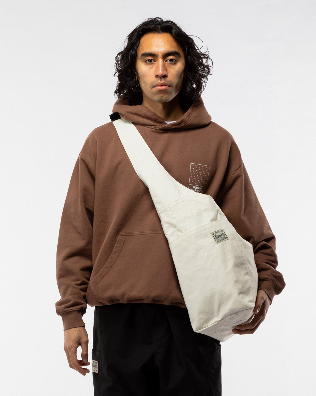 Studio Ripstop Crossbody Tote - Natural