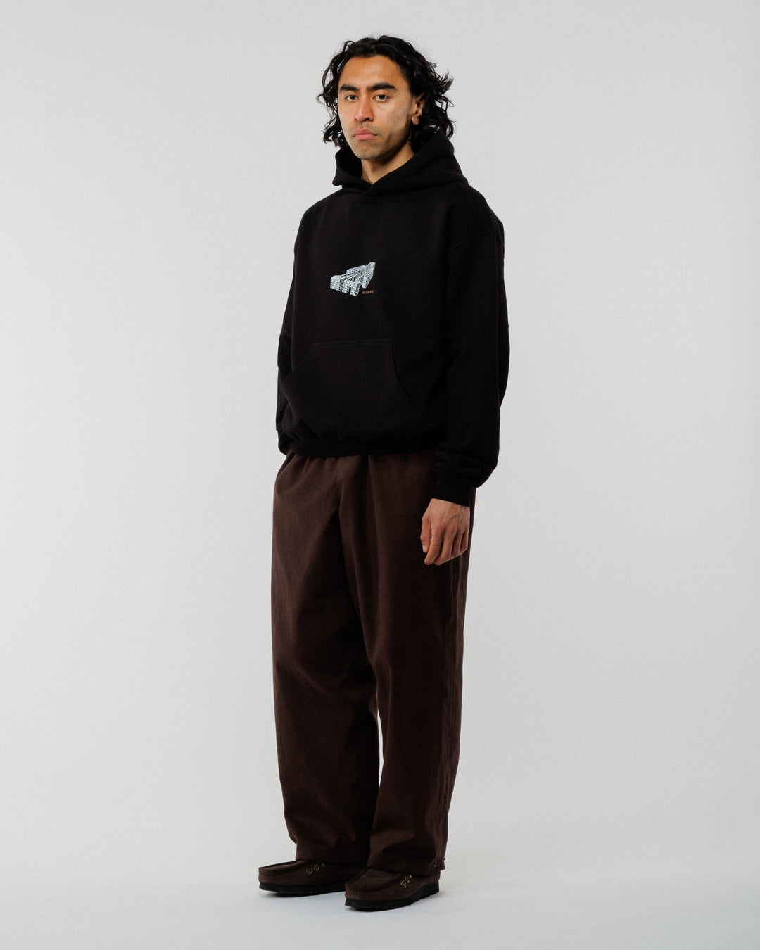 Lone Wander Hoody - Black
