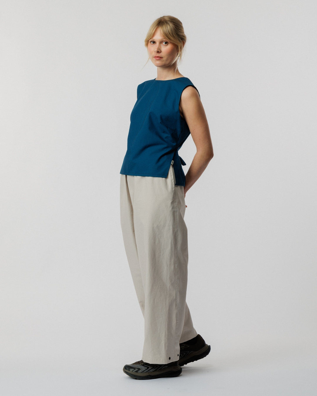Aimee Ripstop Top - Marine