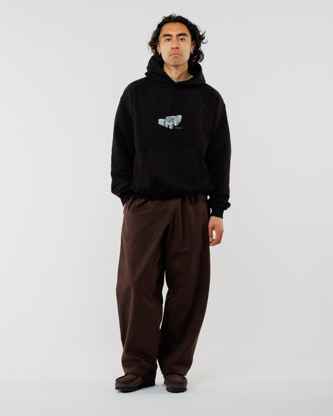 Lone Wander Hoody - Black