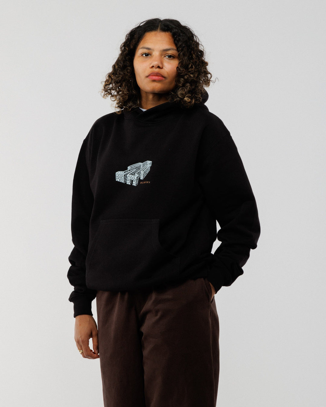 Lone Wander Hoody - Black