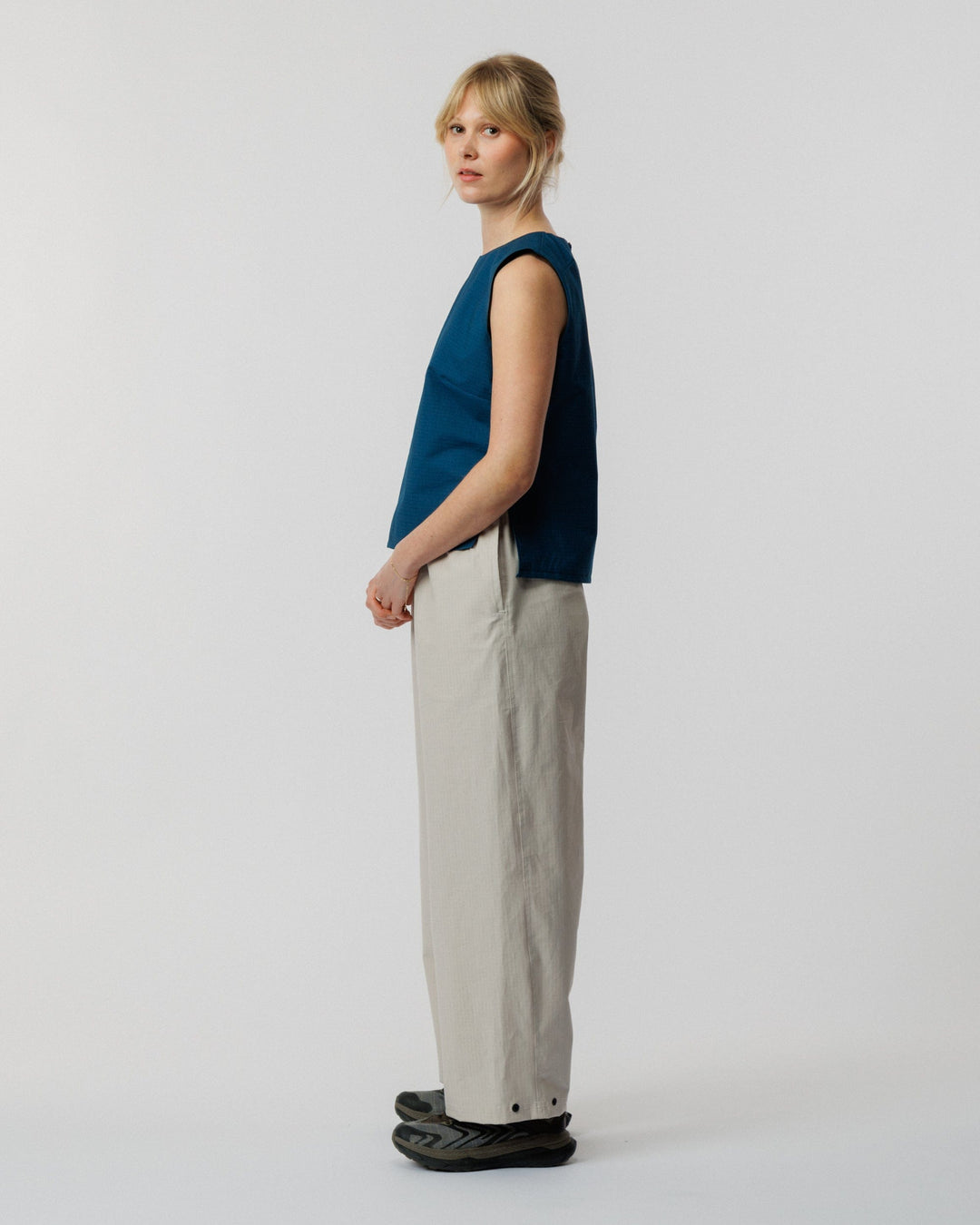 Aimee Ripstop Top - Marine