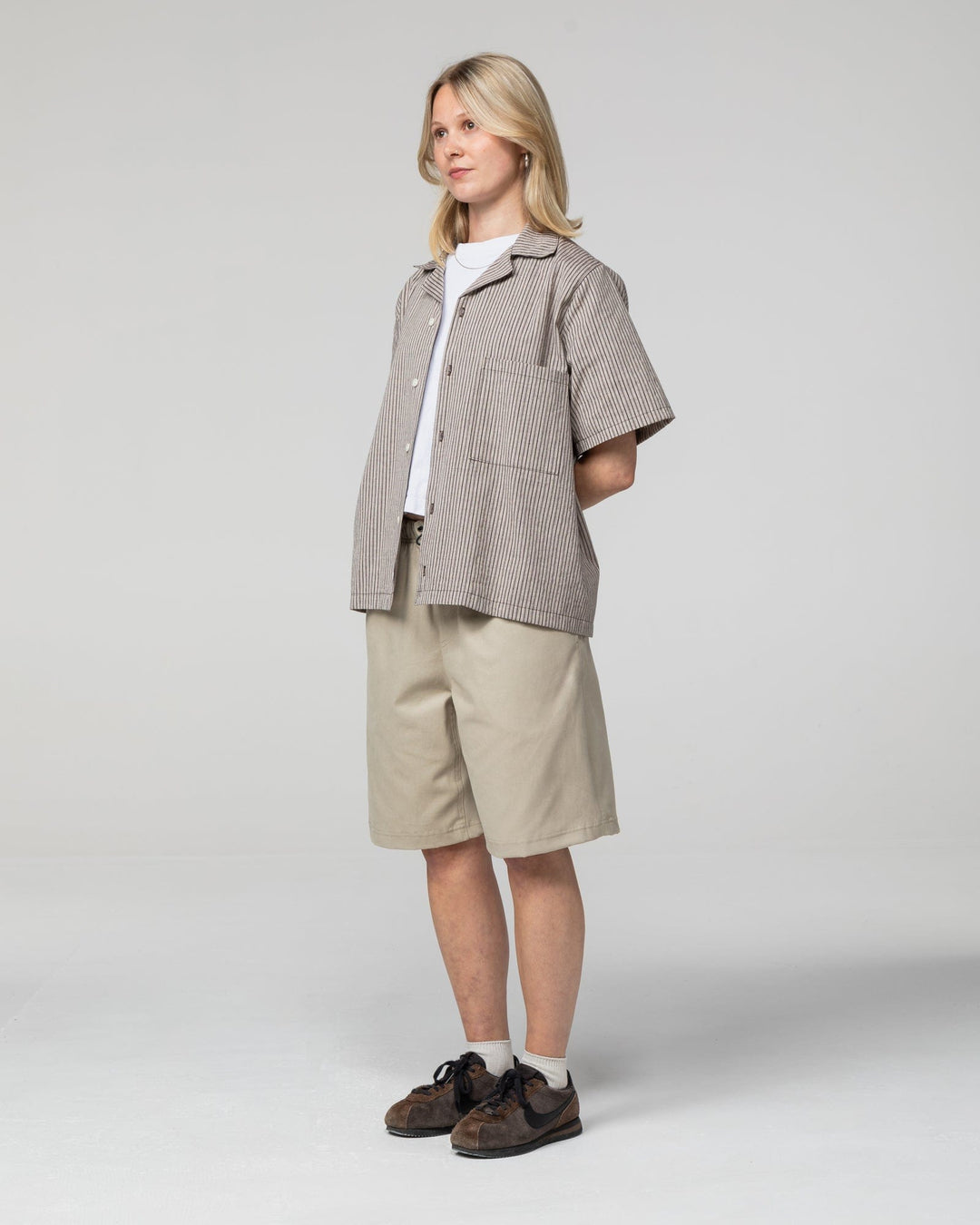 Zama Shorts - Stone Grey