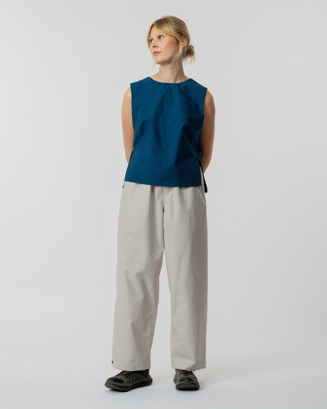 Aimee Ripstop Top - Marine