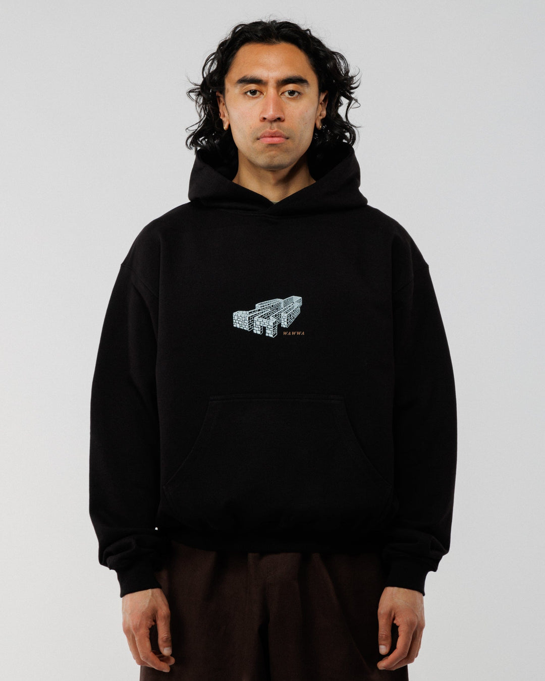 Lone Wander Hoody - Black