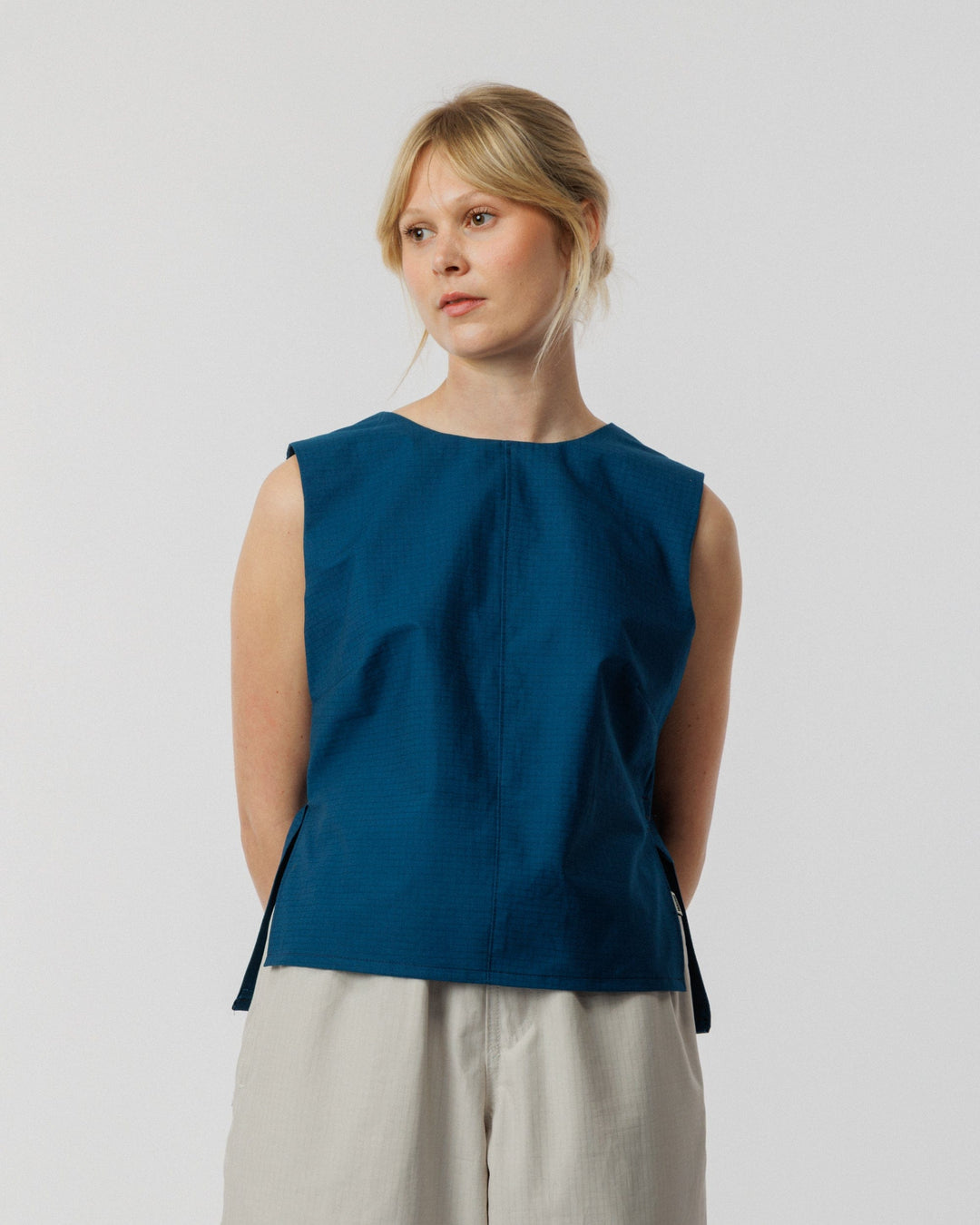 Aimee Ripstop Top - Marine