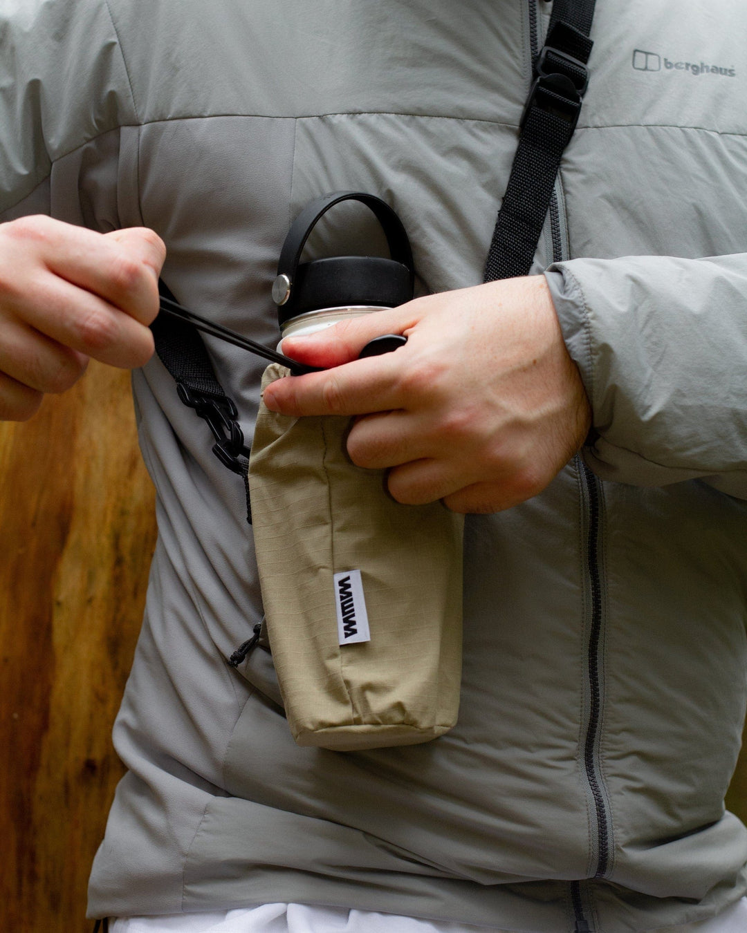 Water Bottle Holder - Stone