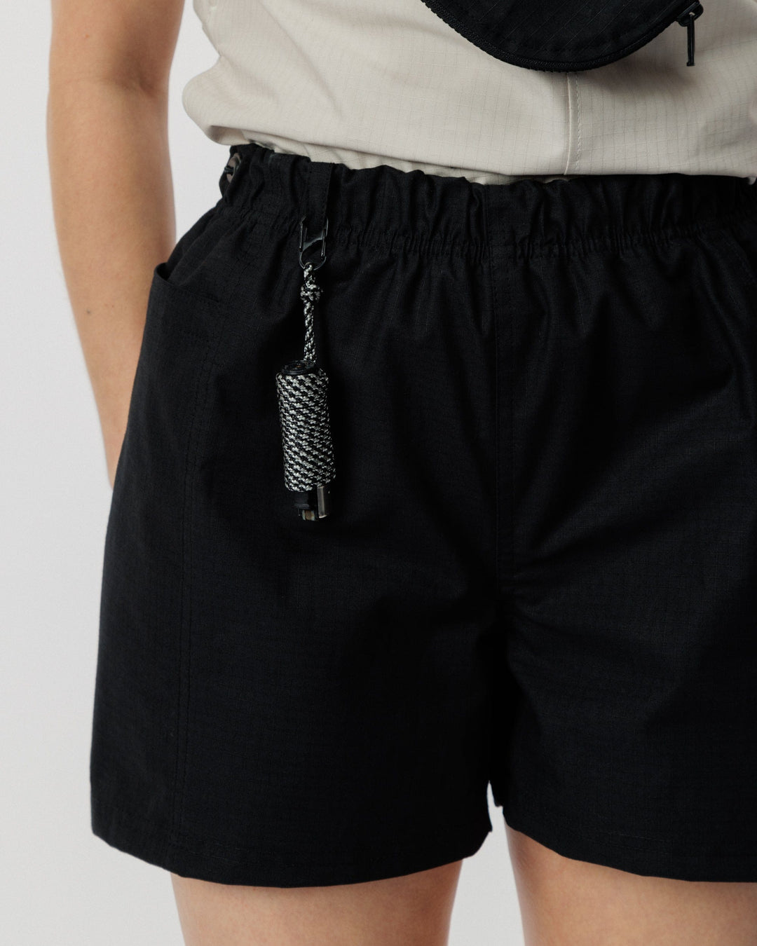 Ripstop Hiking Shorts - Black