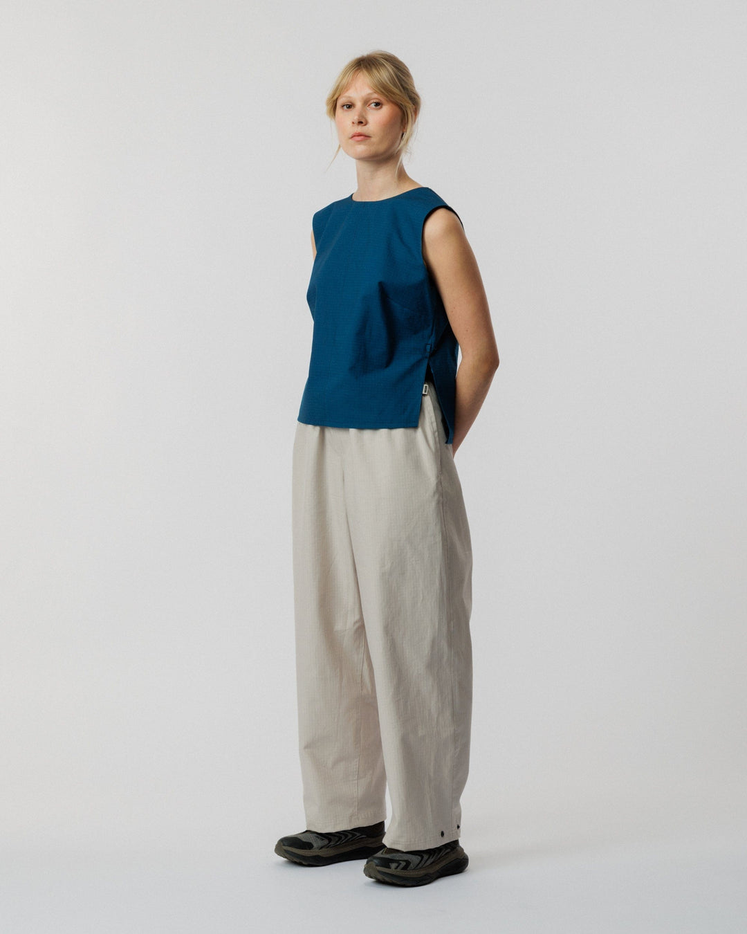 Aimee Ripstop Top - Marine