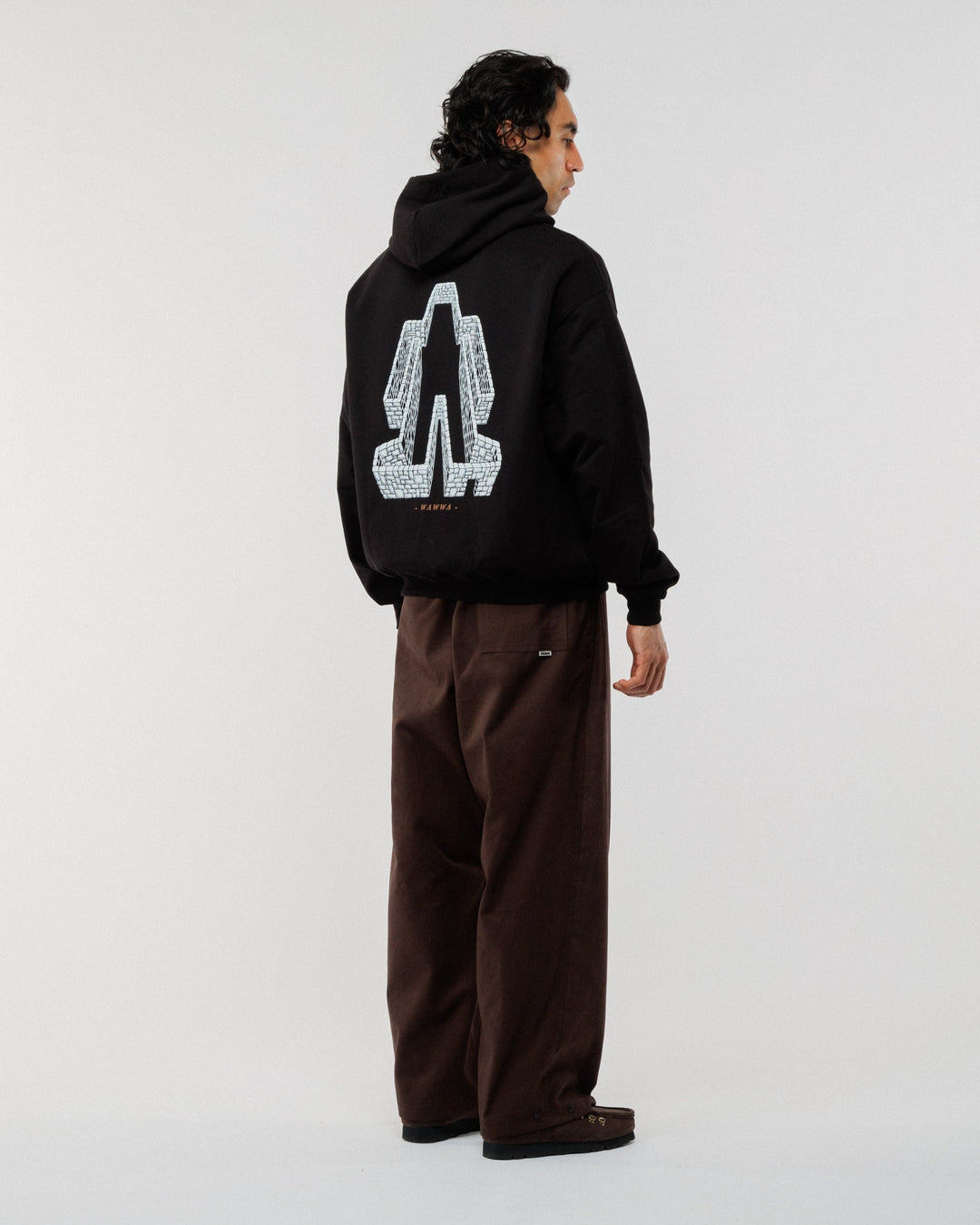 Lone Wander Hoody - Black