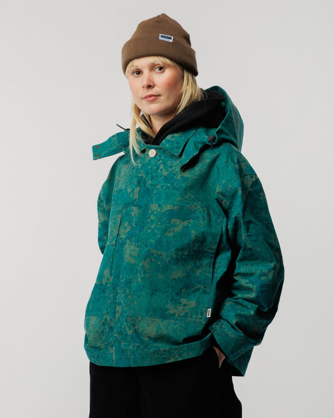 Nell Overshirt & Hood Set - Blue Ink