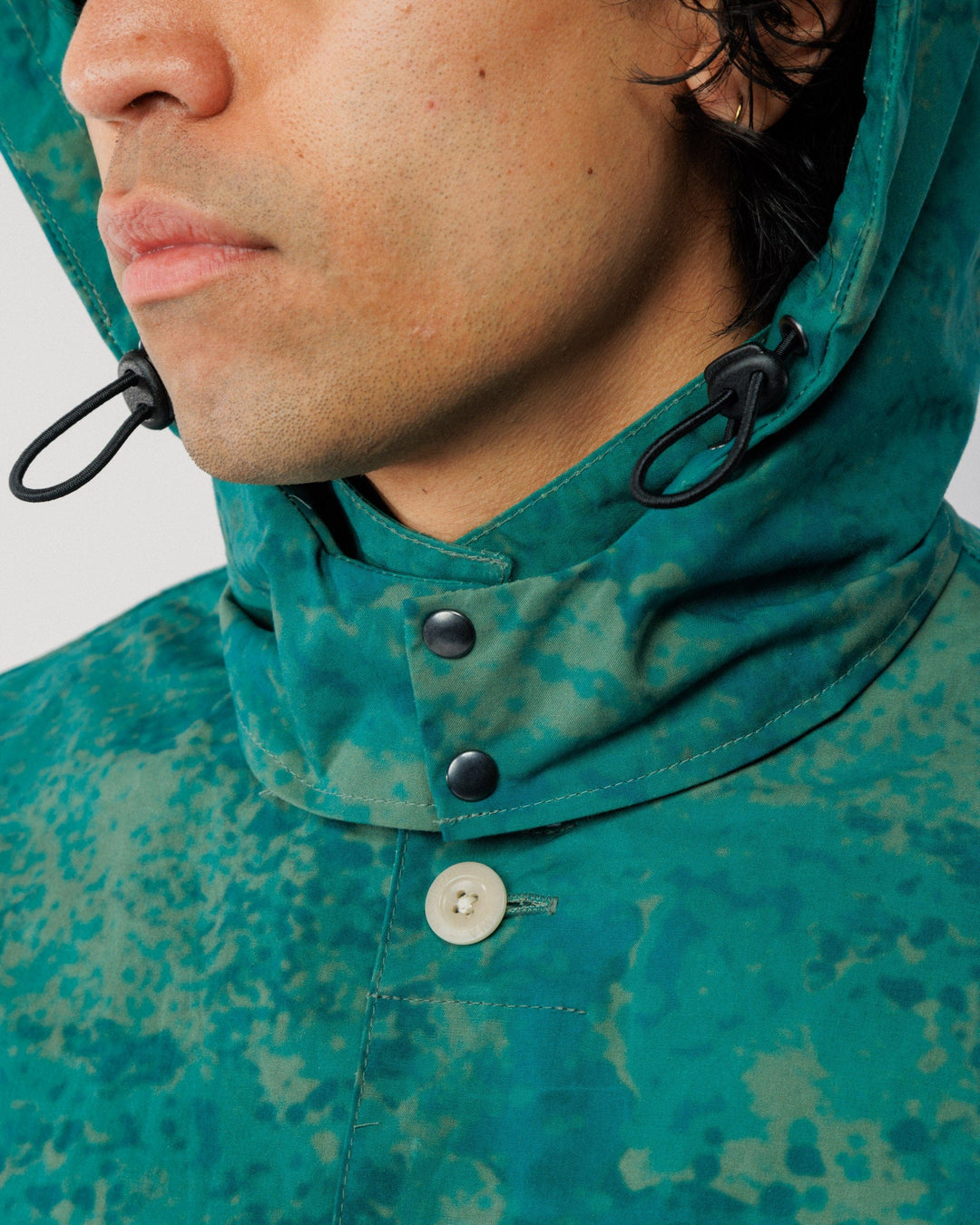 Nell Overshirt & Hood Set - Blue Ink