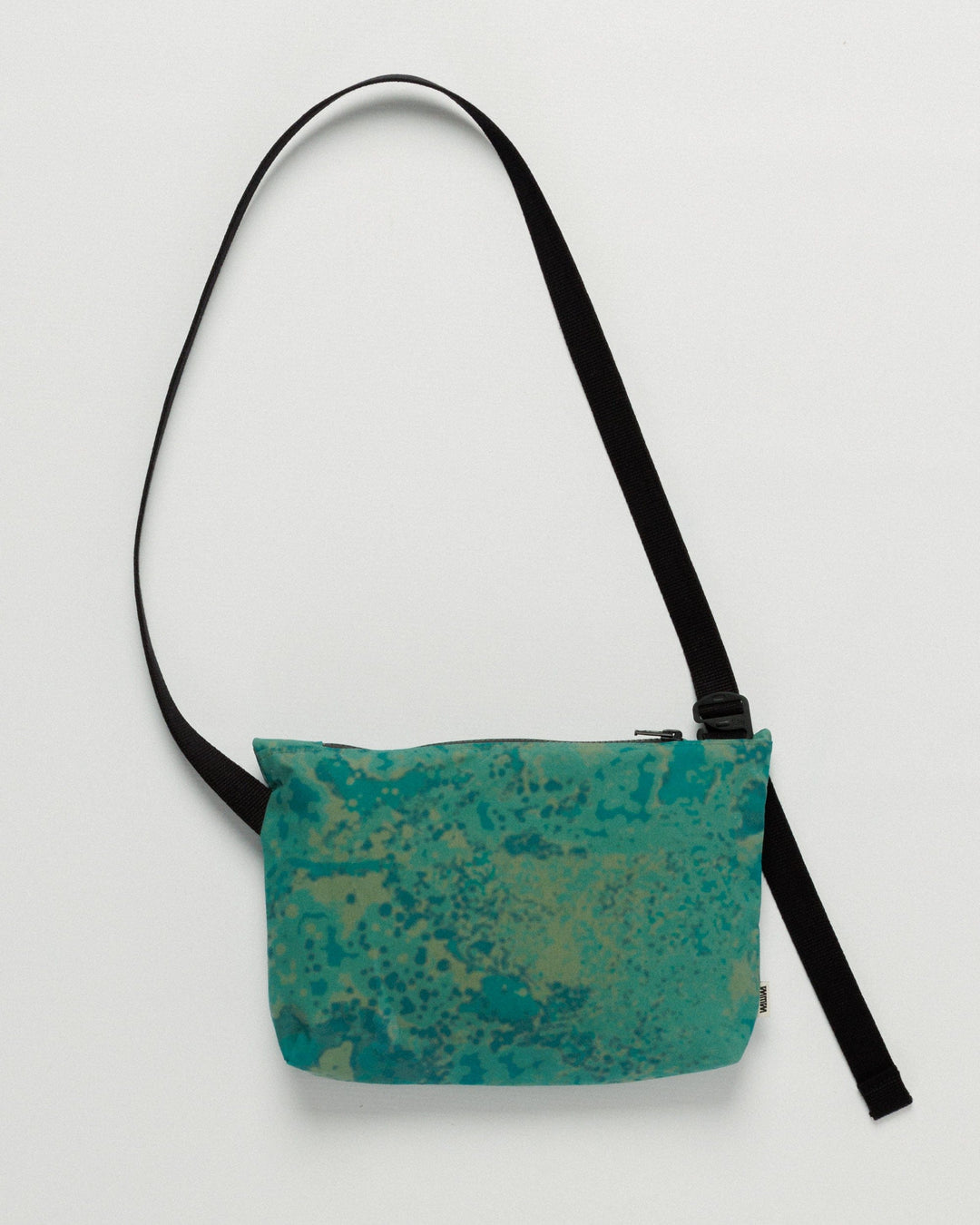 Mini Water Resistant Messenger Bag - Blue Ink