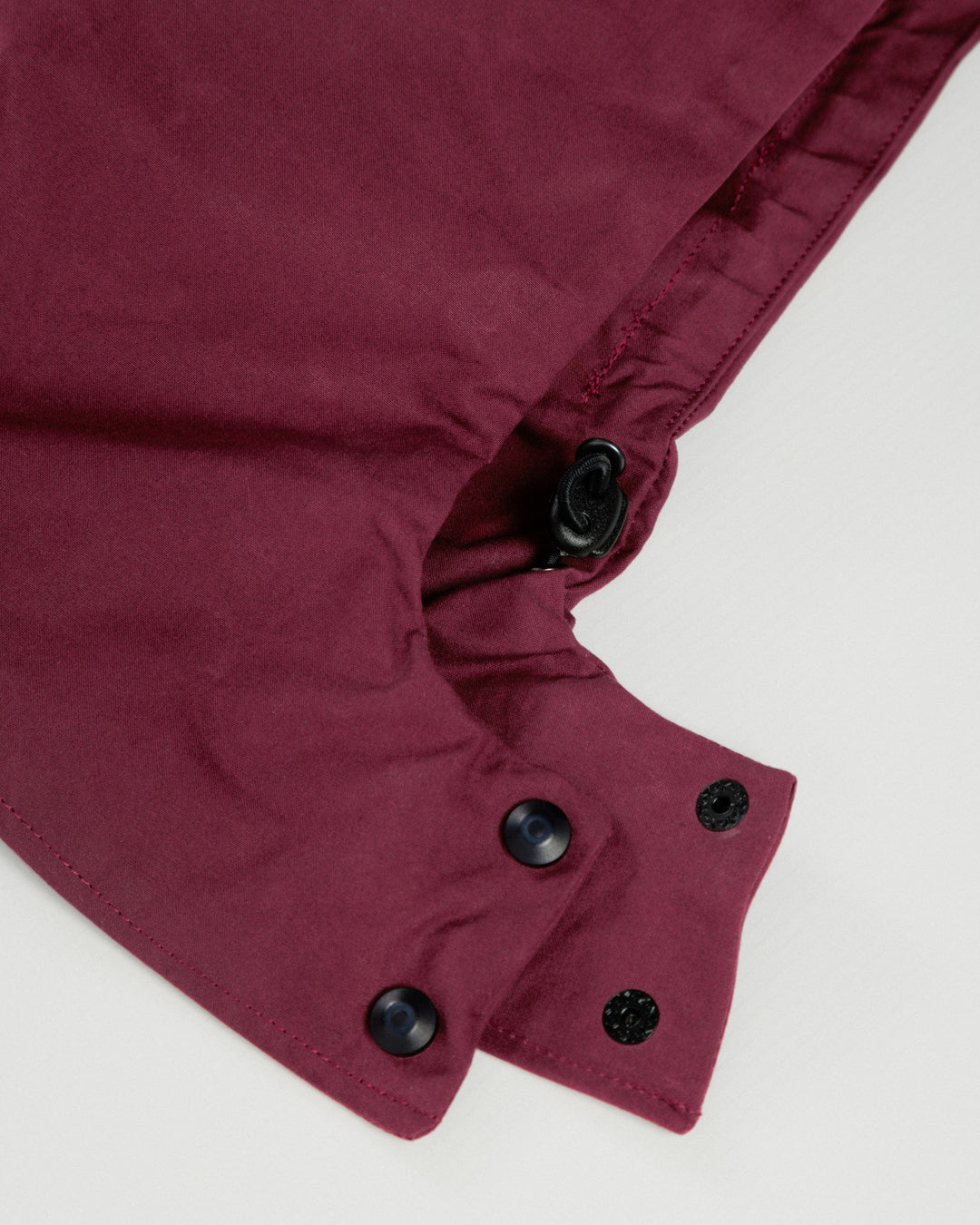 Detachable Hood - Burgundy