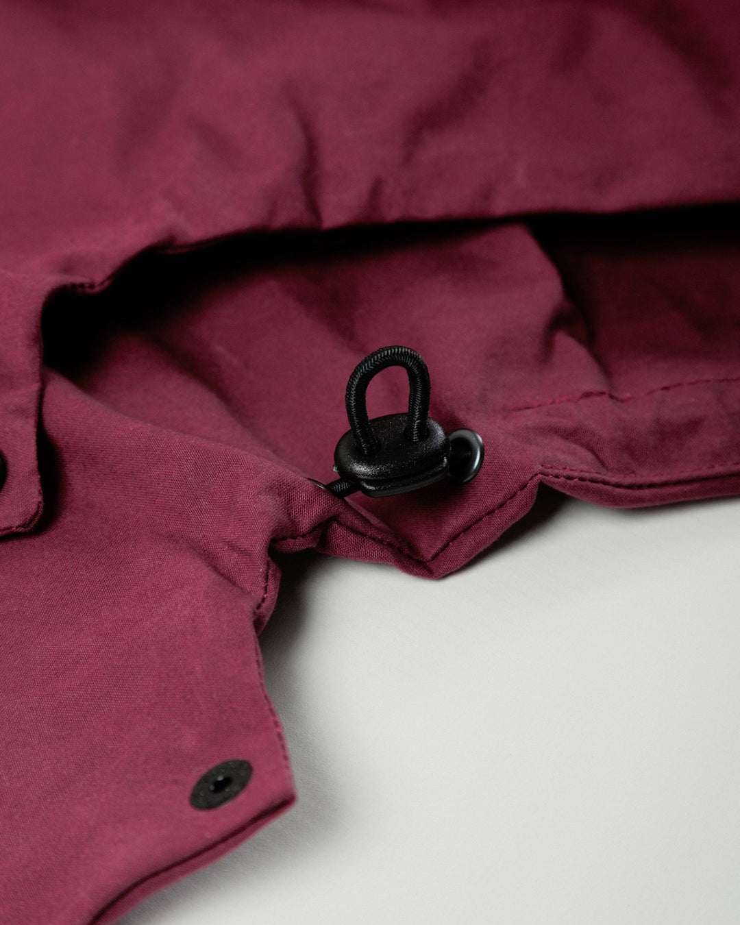 Detachable Hood - Burgundy