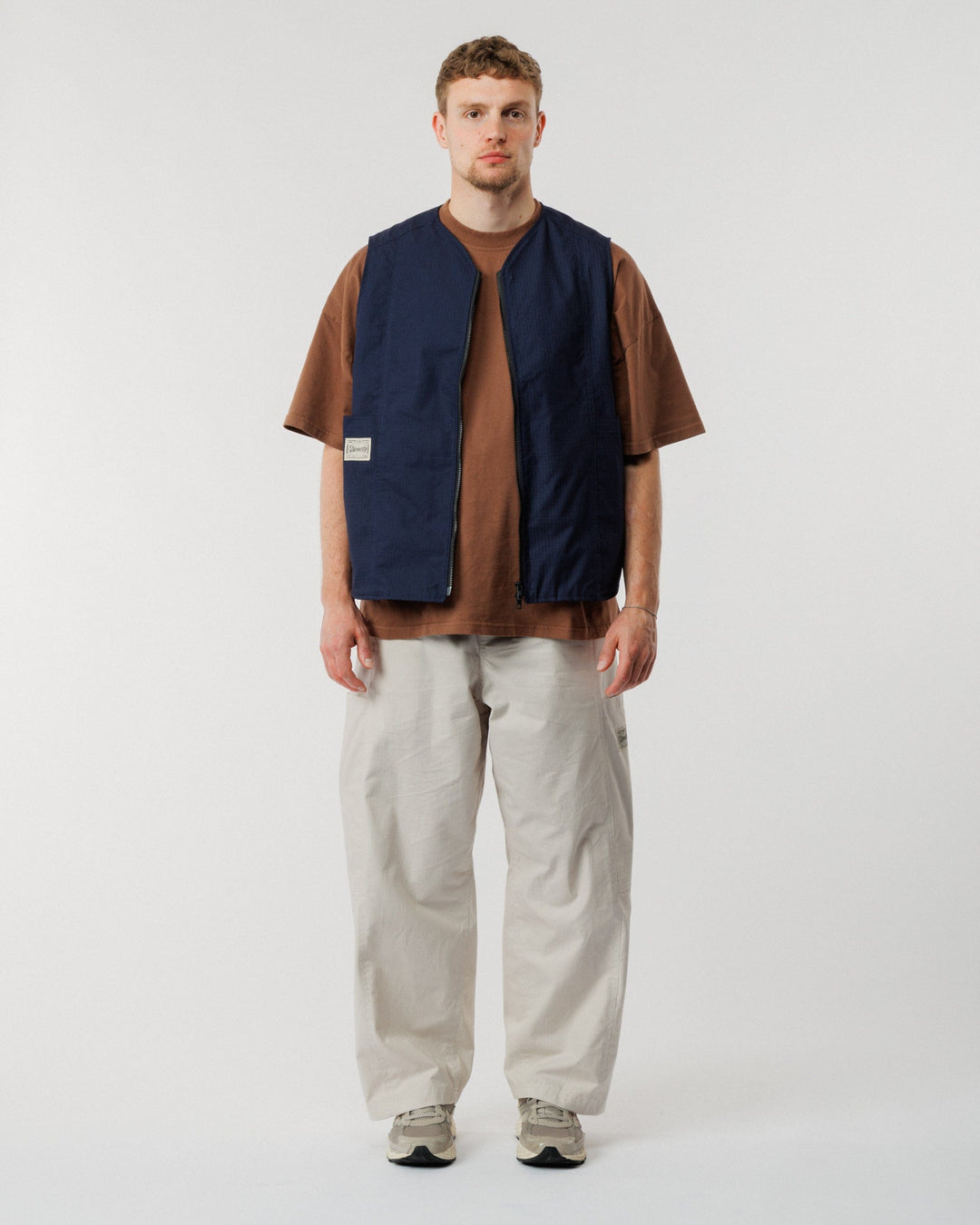 Ripstop Studio Vest - Navy