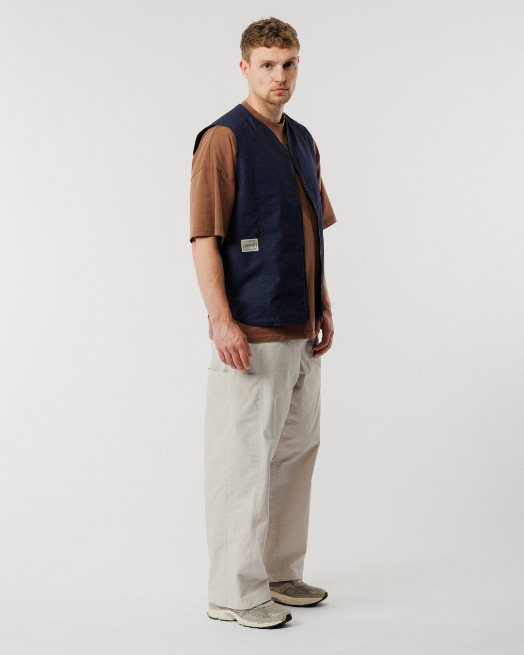 Ripstop Studio Vest - Navy