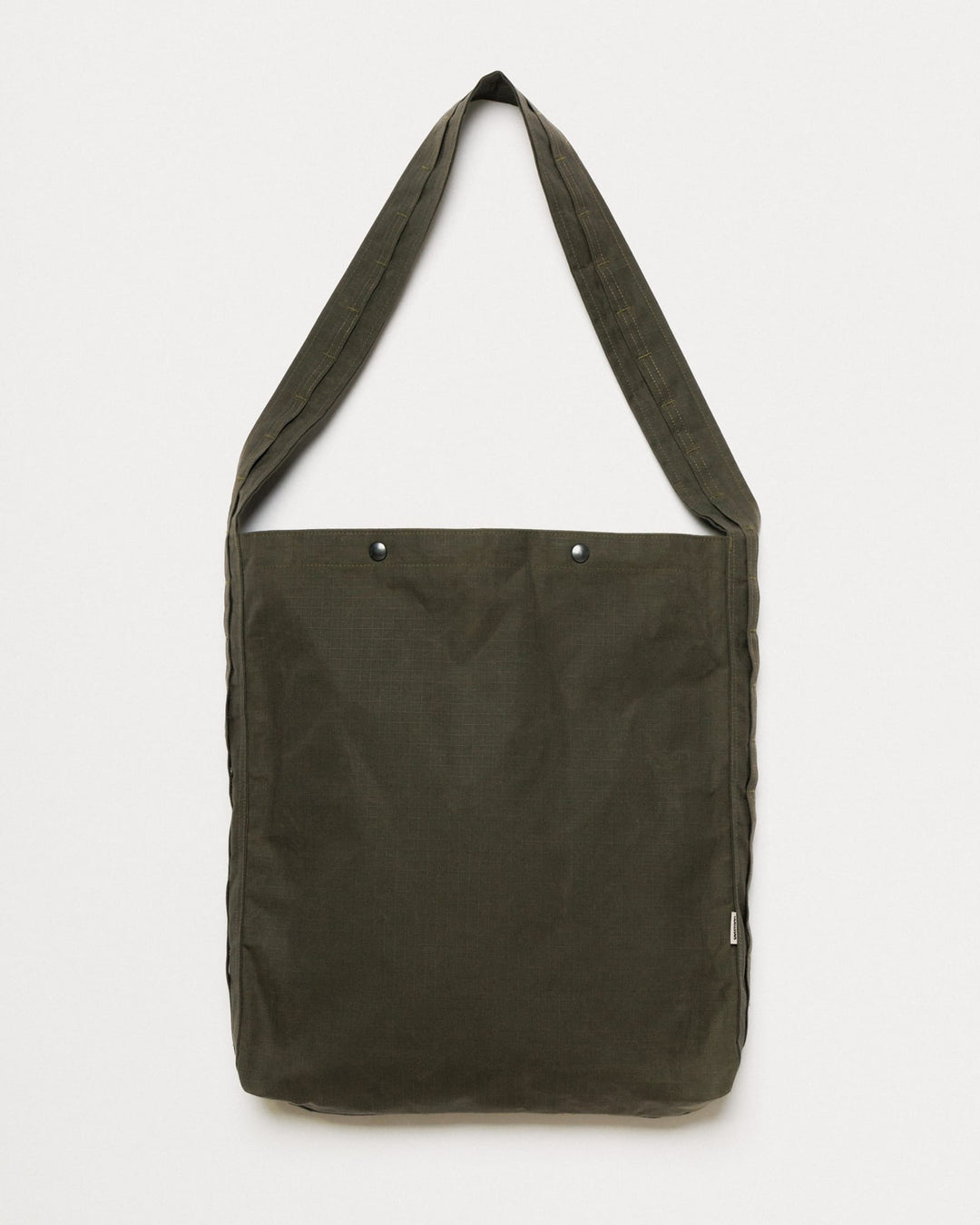 Water Resistant Bar Tack Tote - Khaki