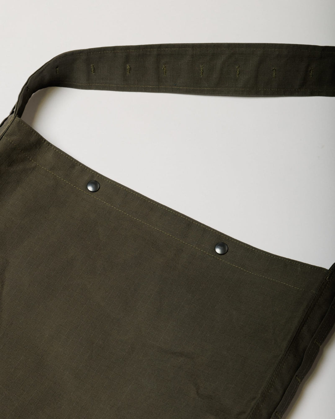 Water Resistant Bar Tack Tote - Khaki
