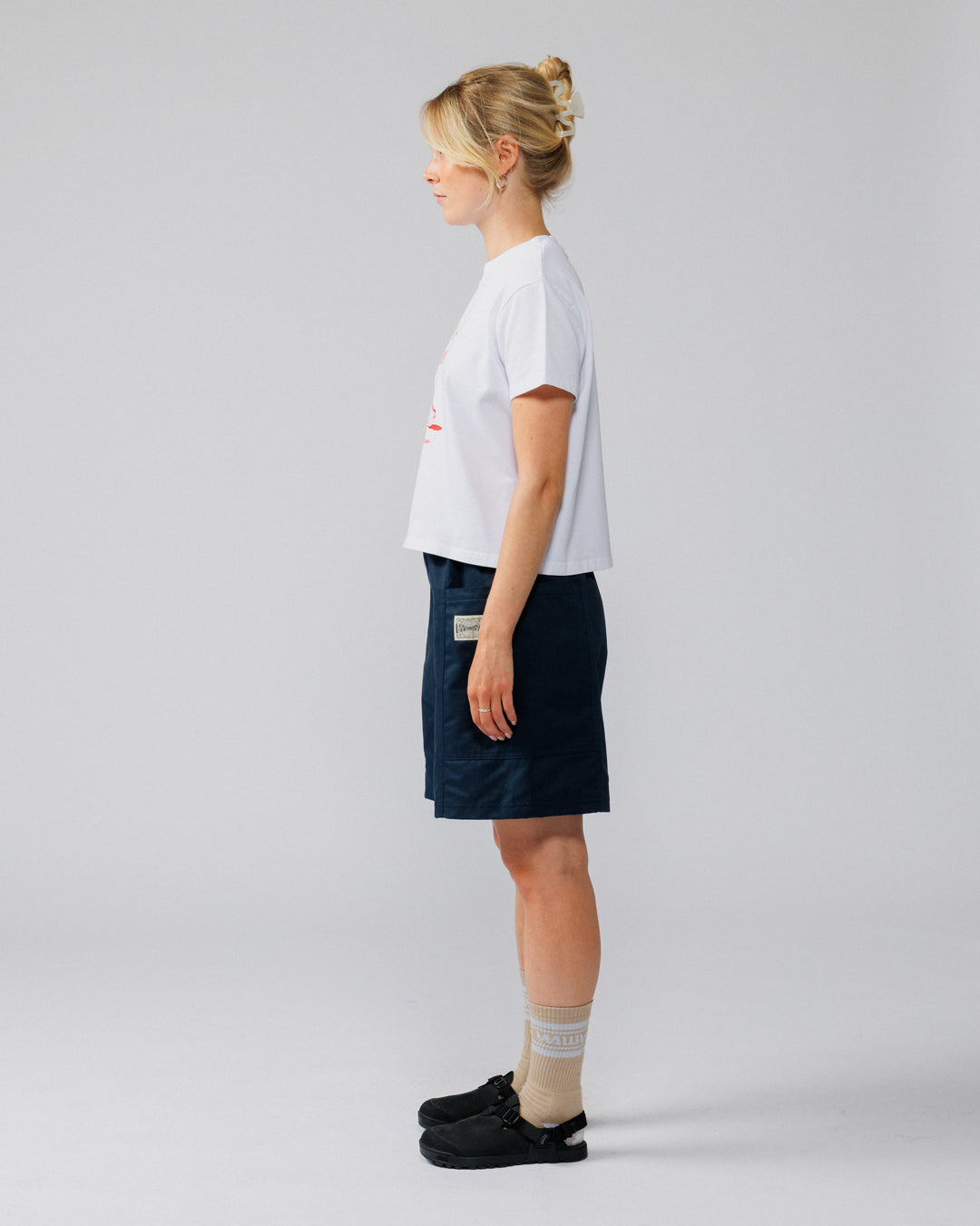 Twill Studio Shorts - Navy