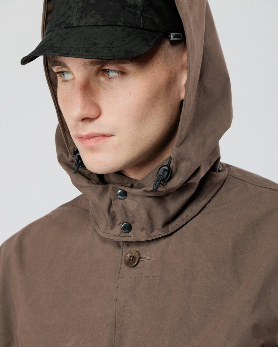 Detachable Hood - Bracken Brown