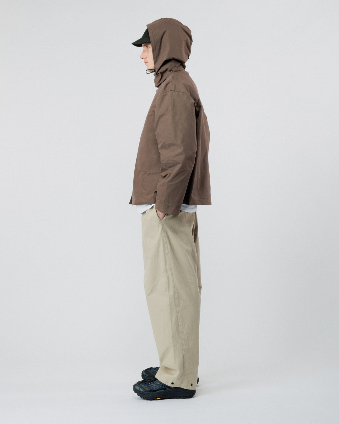 Detachable Hood - Bracken Brown