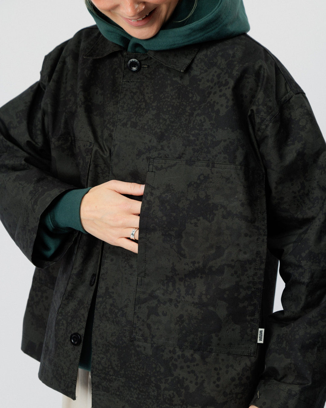 Nell Overshirt - Black Ink