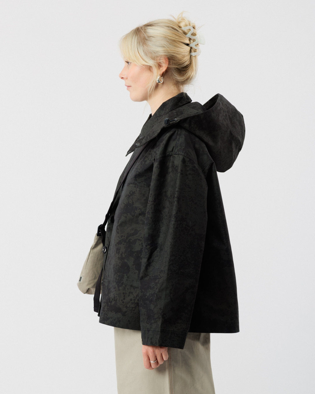 Detachable Hood - Black Ink