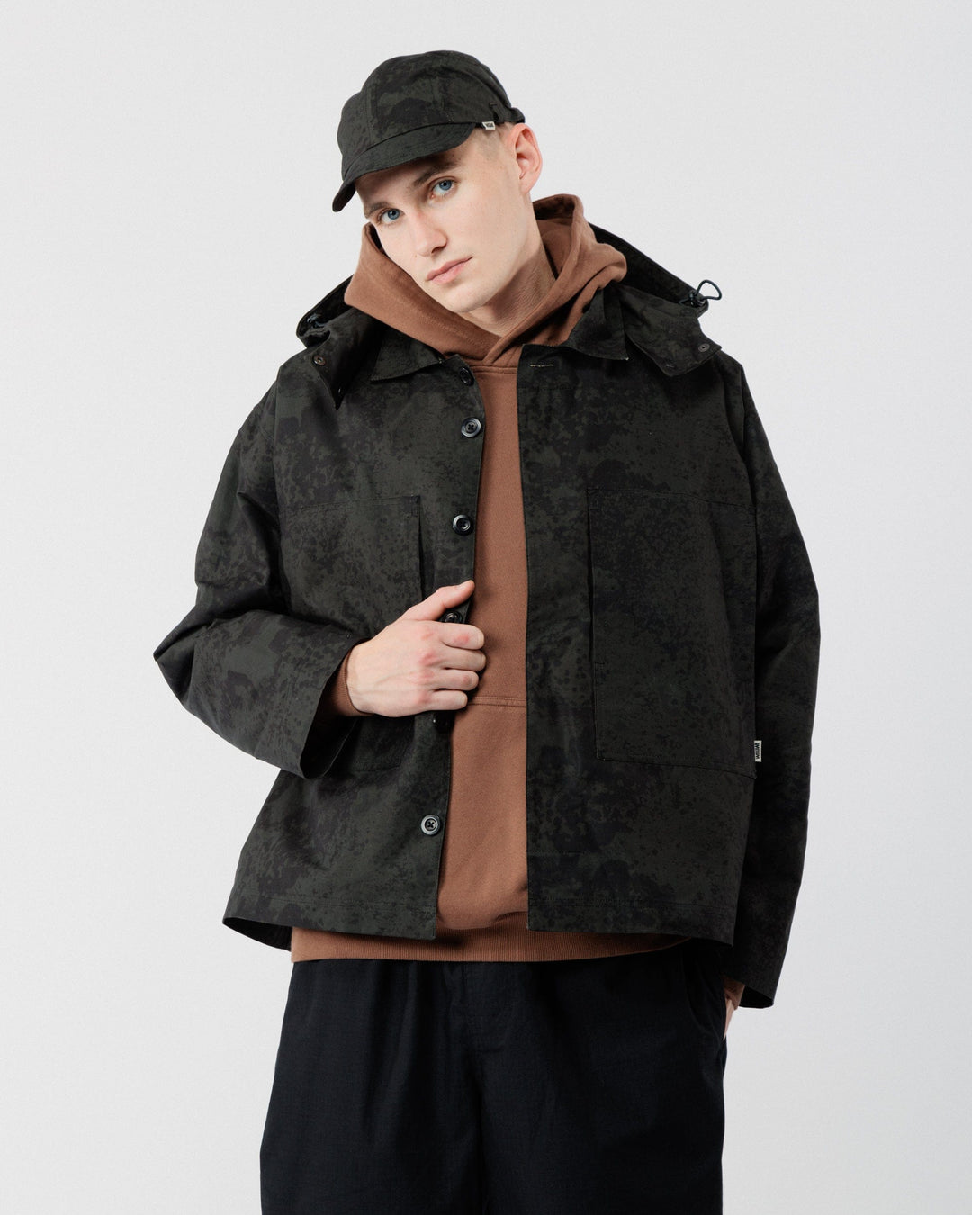 Detachable Hood - Black Ink