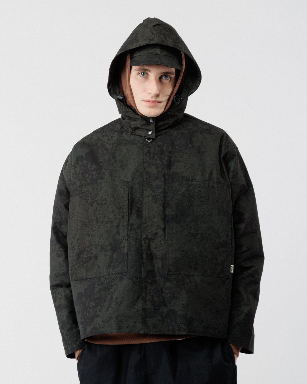 Detachable Hood - Black Ink