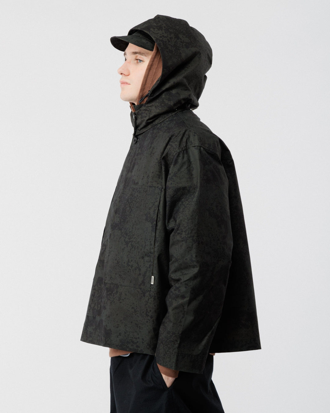 Detachable Hood - Black Ink