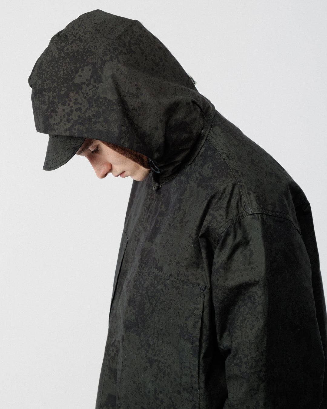 Detachable Hood - Black Ink
