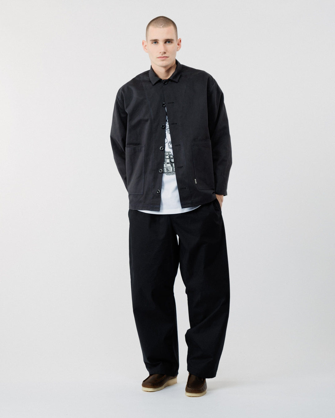Mill Overshirt - Black