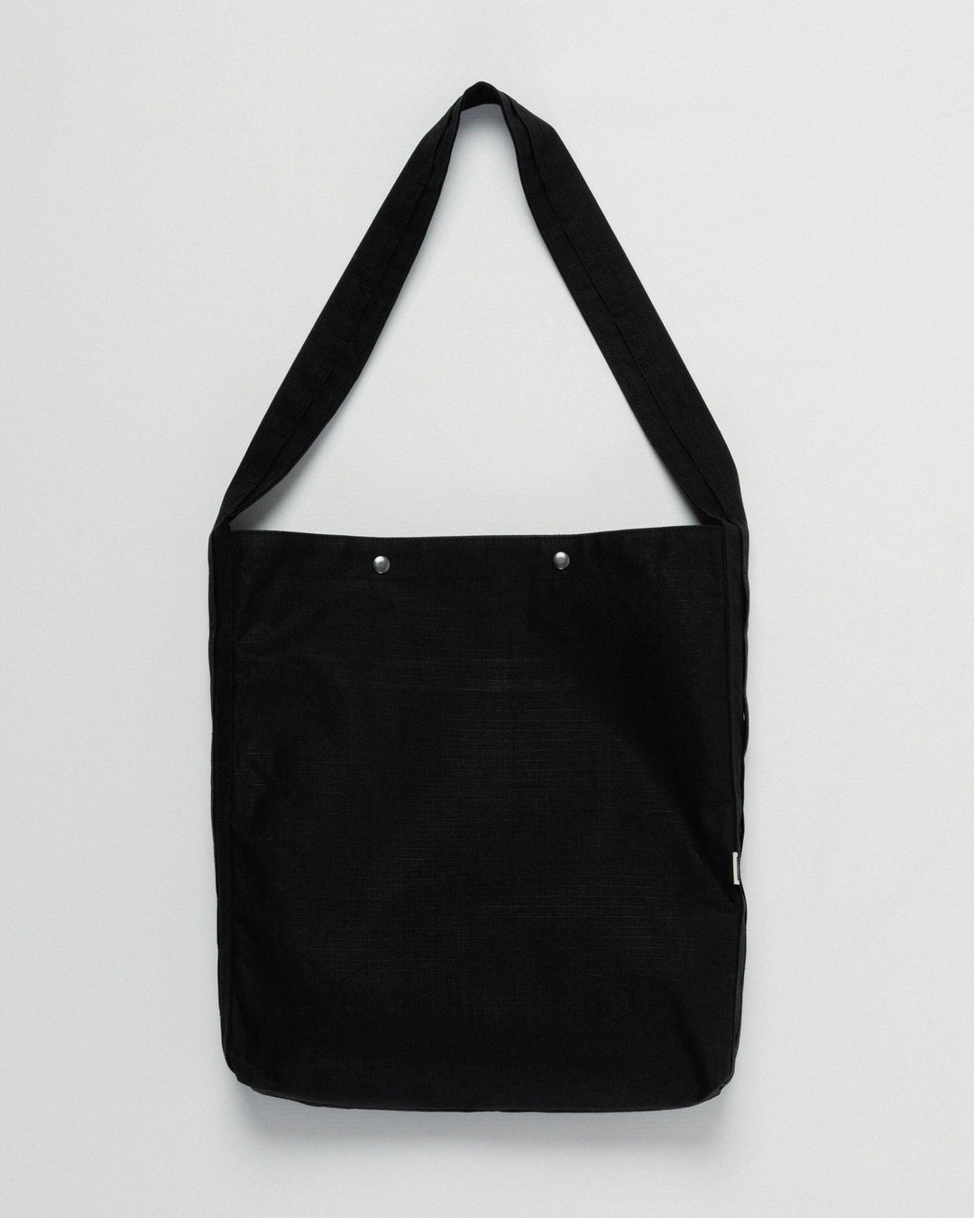 Water Resistant Bar Tack Tote - Black
