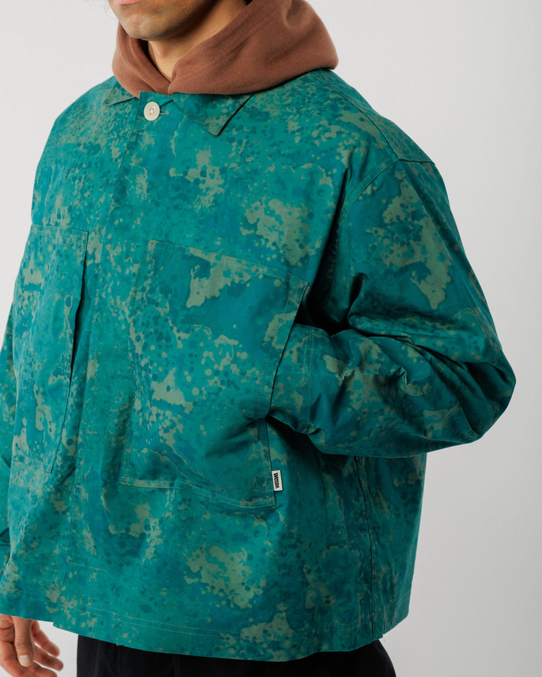 Nell Overshirt & Hood Set - Blue Ink