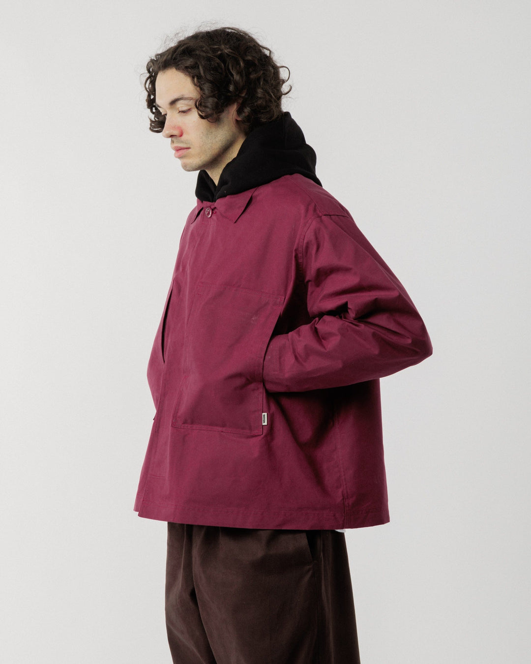 Nell Overshirt - Burgundy