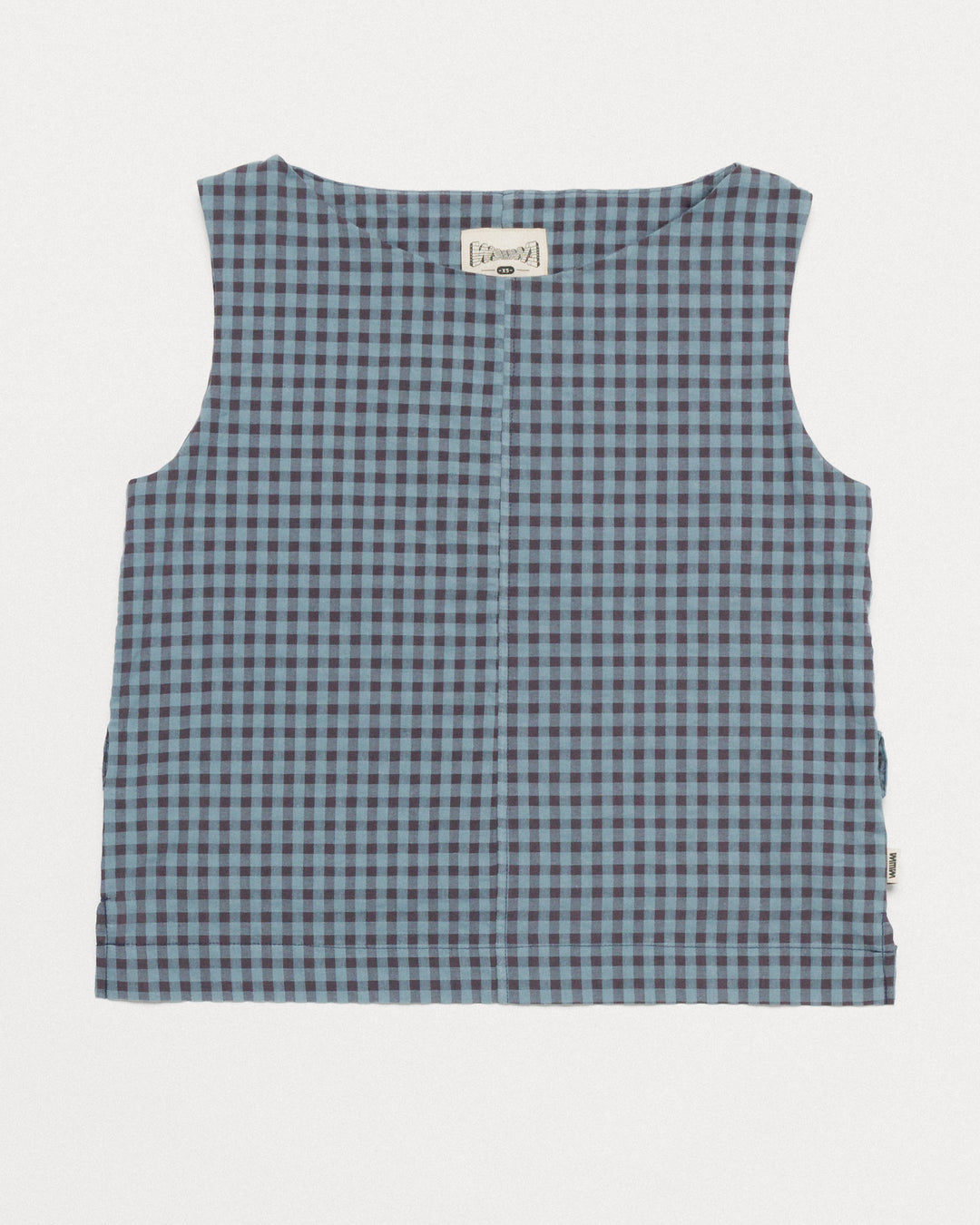 Aimee Top & Ayla Skirt Co-Ord - Navy Check