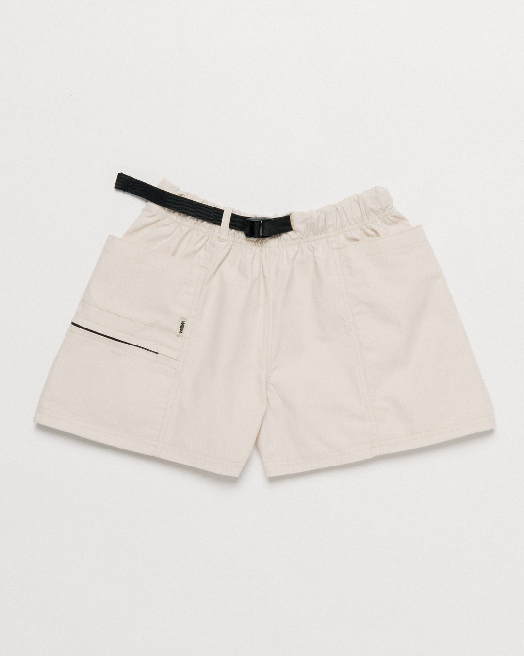 Ripstop Cropped Hiking Shorts - Stone