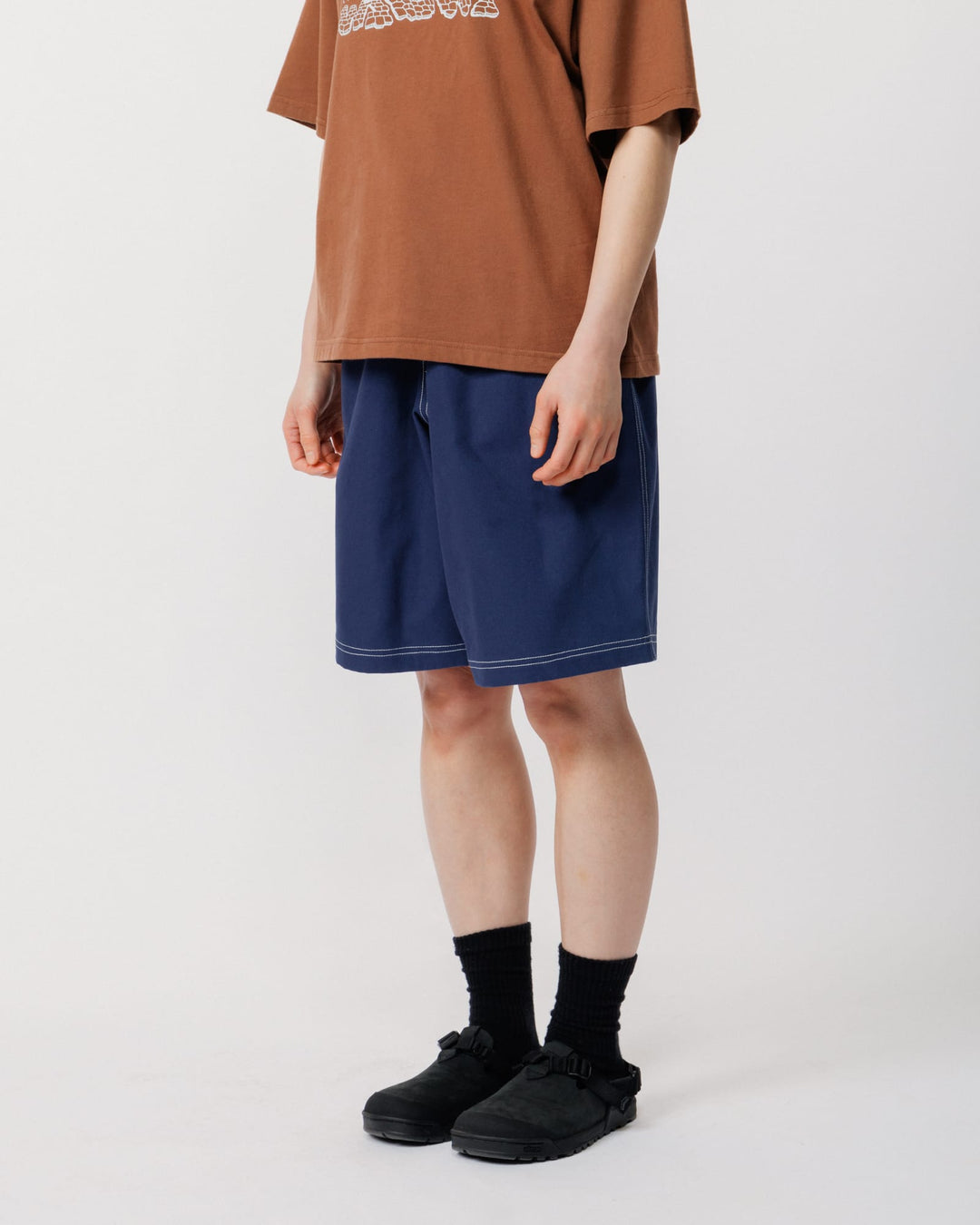 Zama Shorts - Navy/ White