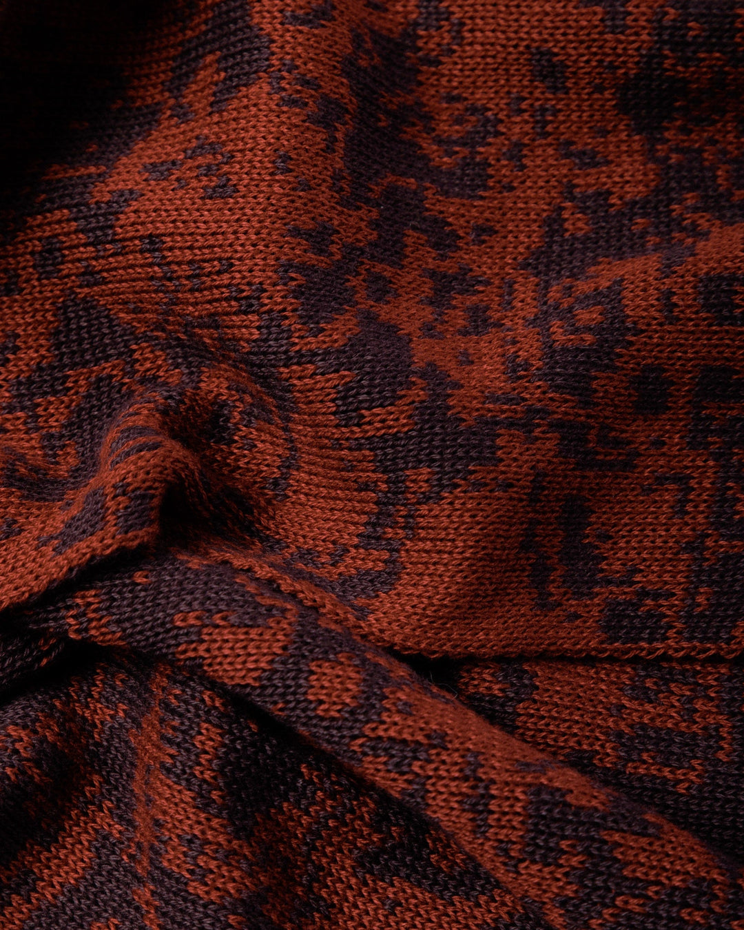 Barley Scarf - Burgundy/Wine