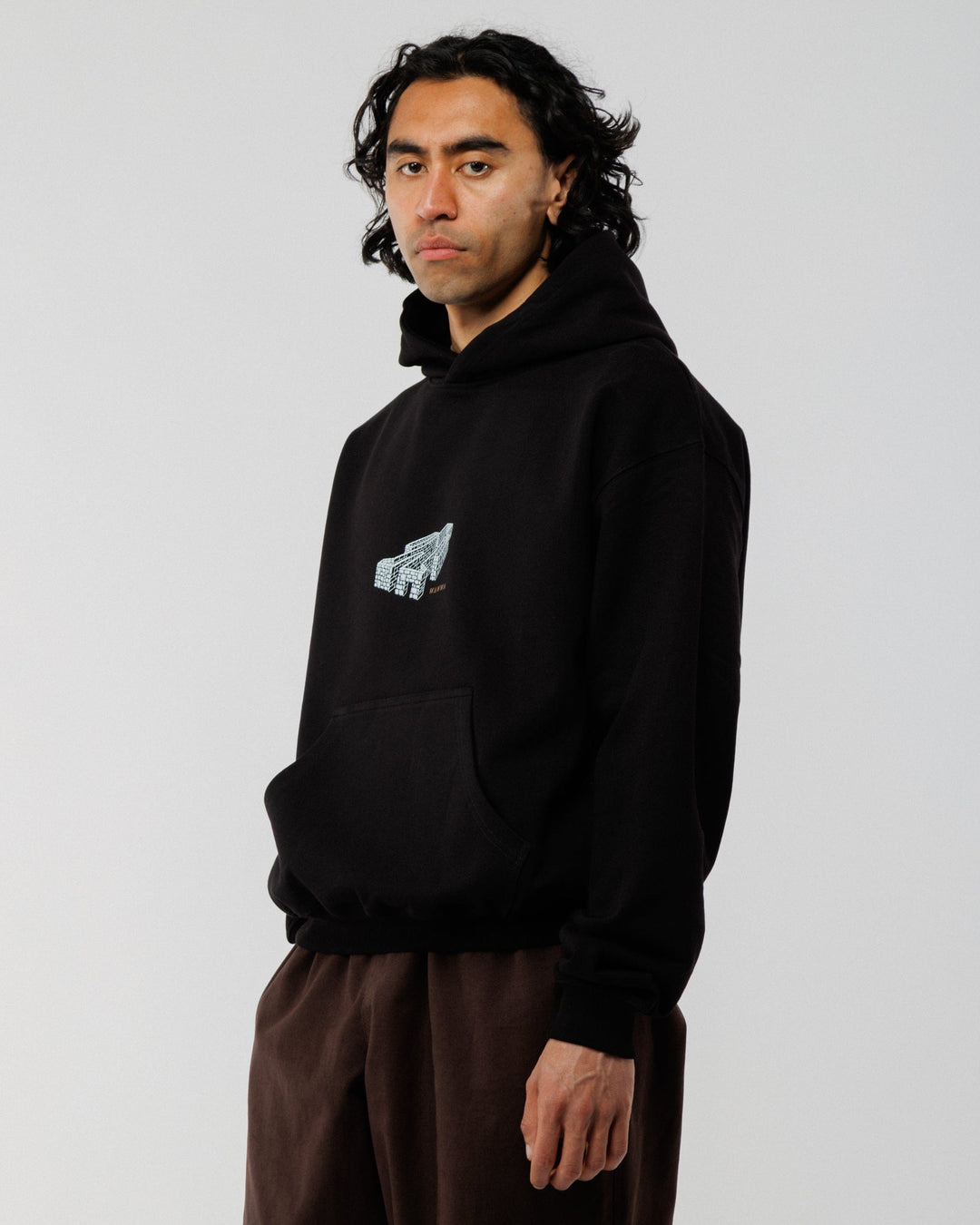 Lone Wander Hoody - Black