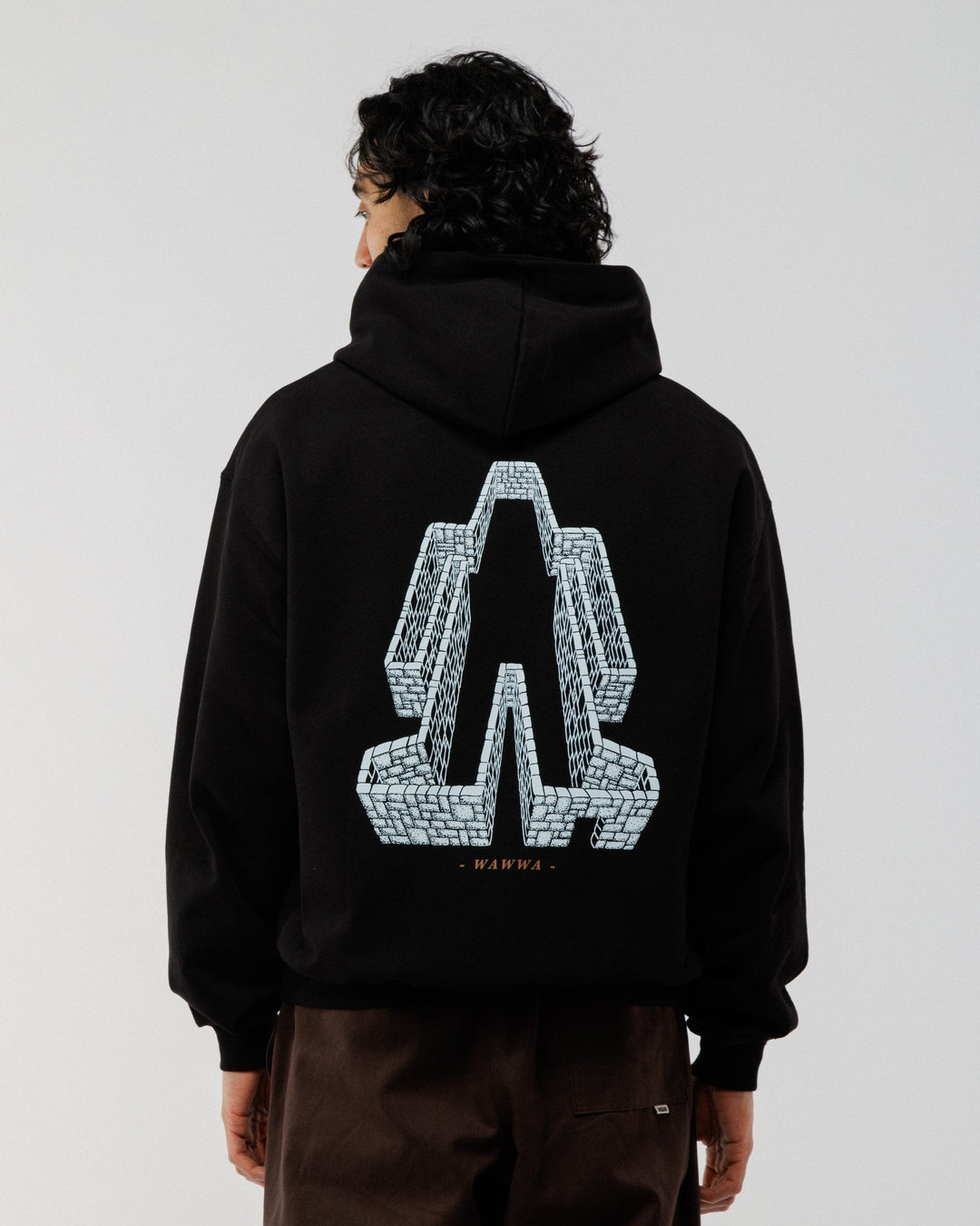 Lone Wander Hoody - Black