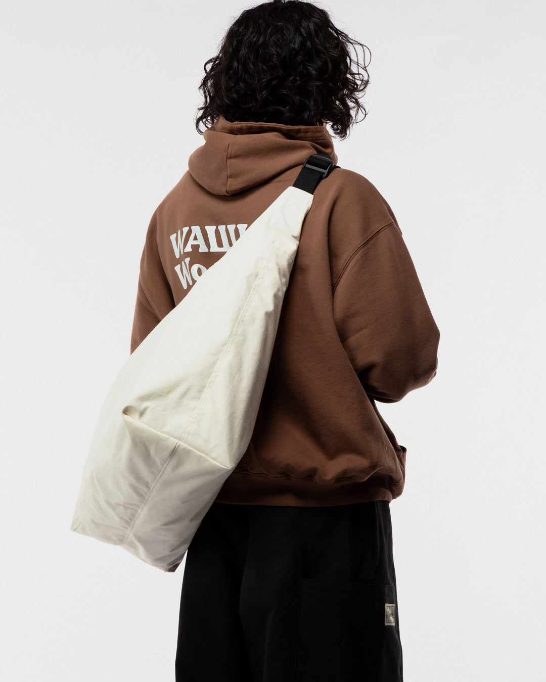 Studio Ripstop Crossbody Tote - Natural